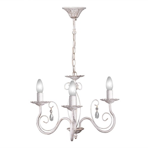 Люстра с хрусталем подвесная 3 лампы S1051-3