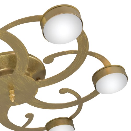 Люстра светодиодная потолочная LED плоская S2455-6