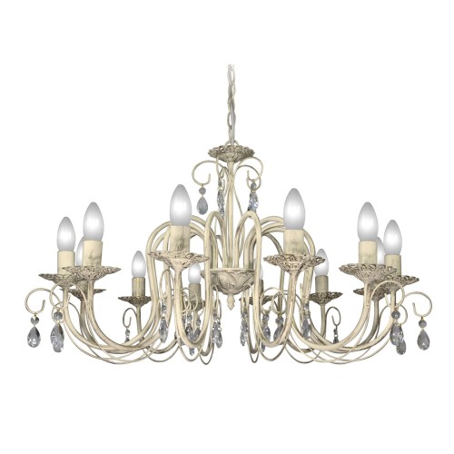 Люстра с хрусталем подвесная большая S1253-12