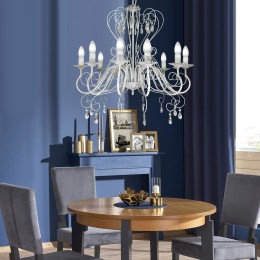 Люстра Петрасвет S1021-10, 10хЕ14 макс, 60Вт