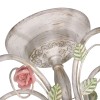 Люстра потолочная с цветами 5 плафонов S2235-5