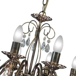 Люстра Петрасвет S1154-8, 8хЕ14 макс, 60Вт