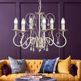 Люстра Петрасвет S1026-6, 6хЕ14 макс, 60Вт