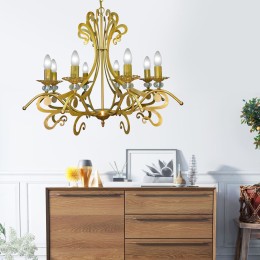 Люстра Петрасвет S3134-8, 8хЕ14 макс, 60Вт