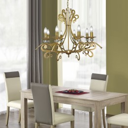 Люстра Петрасвет S3134-8, 8хЕ14 макс, 60Вт