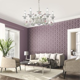 Люстра Петрасвет S1173-6, 6хЕ14 макс, 60Вт