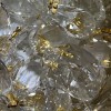 Хрустальная подвеска для люстры золото