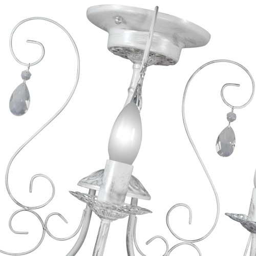 Люстра потолочная 3 ламп белая интерьерная S1212-3