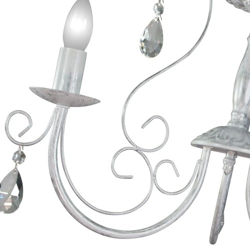 Люстра потолочная 3 ламп белая интерьерная S1212-3