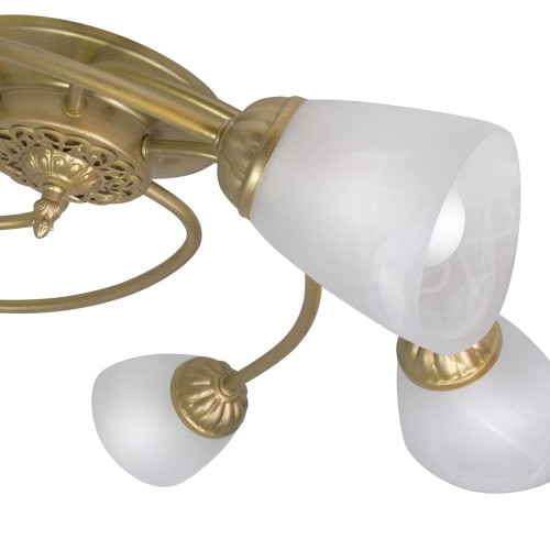 Люстра потолочная 6 плафонов золото S2480-6