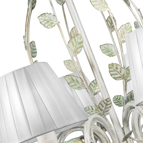 Люстра подвесная 8 ламп с абажурами S1131-8