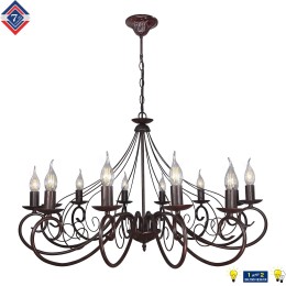 Люстра Петрасвет S1256-12, 12хЕ14 макс, 60Вт