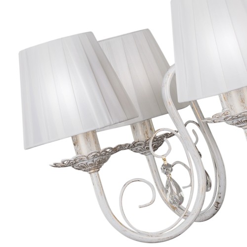 Люстра подвесная 5 ламп с абажурами S1002-5