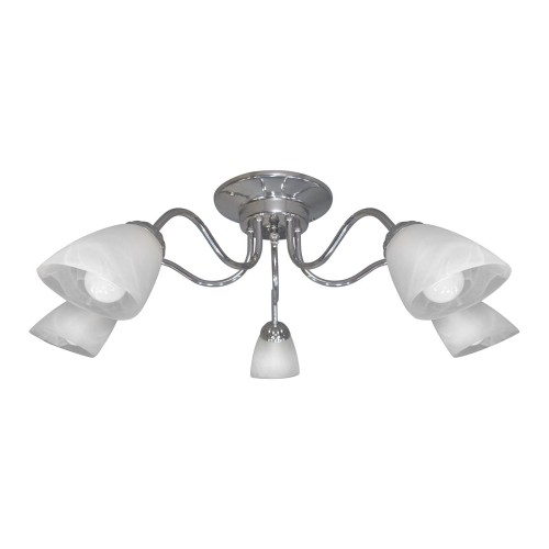 Люстра потолочная 5 плафонов S2409-5