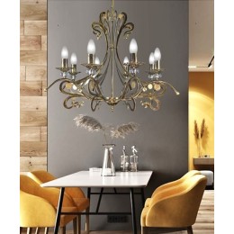 Люстра Петрасвет S3124-8, 8хЕ14 макс, 60Вт