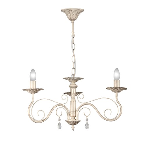 Люстра с хрусталем подвесная 3 лампы S1020-3