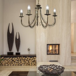 Люстра Петрасвет S1224-5, 5хЕ14 макс, 60Вт