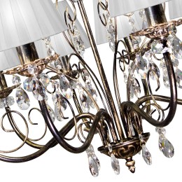 Люстра Петрасвет S1108-8, 8хЕ14 макс, 60Вт