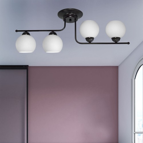 Люстра потолочная лофт S2366-4