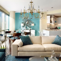 Люстра Петрасвет S1255-5, 5хЕ14 макс, 60Вт