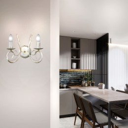 Бра Петрасвет S1202-2, 2хЕ14 макс, 60Вт