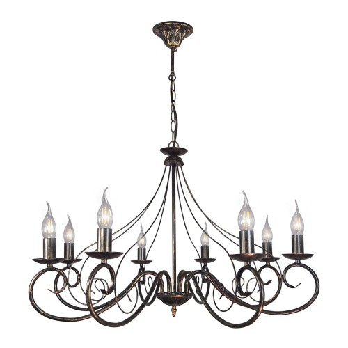 Люстра подвесная большая в зал S1236-8