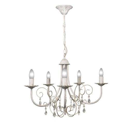 Люстра подвесная с хрусталем 5 ламп S1079-5