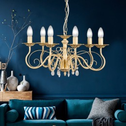 Люстра Петрасвет S1020-6, 6хЕ14 макс, 60Вт