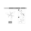 Люстра потолочная 3 плафона S2413-3